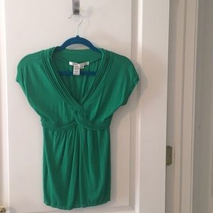 Max Studio Kerry green top